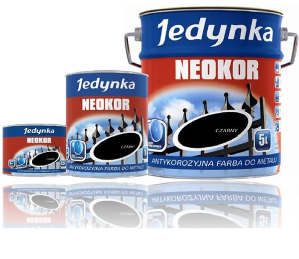 Antikorrosionsprimer Neokor Sort 1L - 5ANFA.CZA1.0
