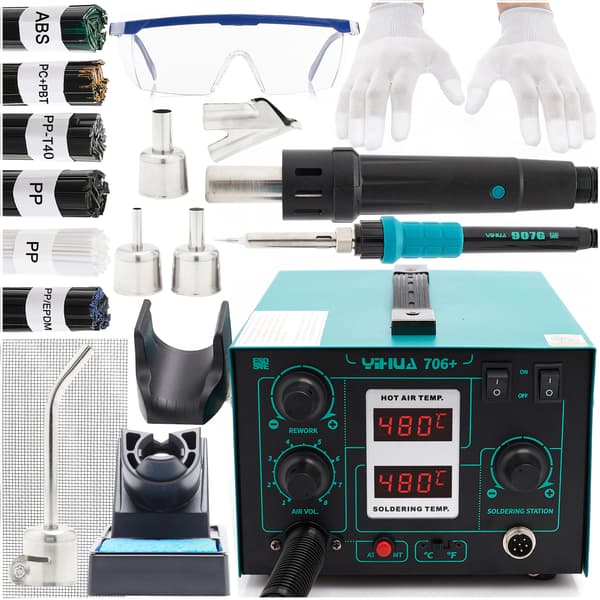 Yihua 706+ lödstationssats KIT 10 spetsar
