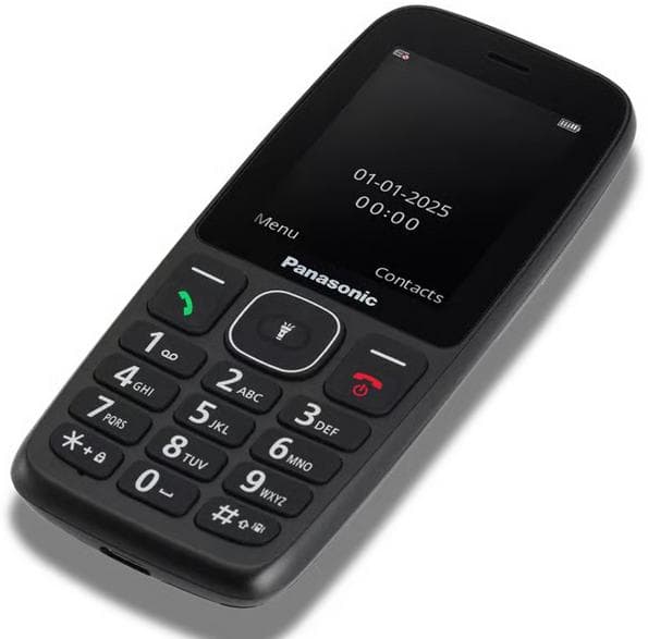 PANASONIC KX-TF400EXB Svart Mobiltelefon