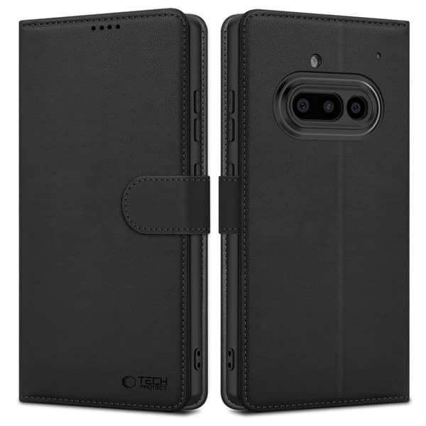 TECH-PROTECT LOMPAKKO NOTHING PUHELIN 3A MATTA MUSTA