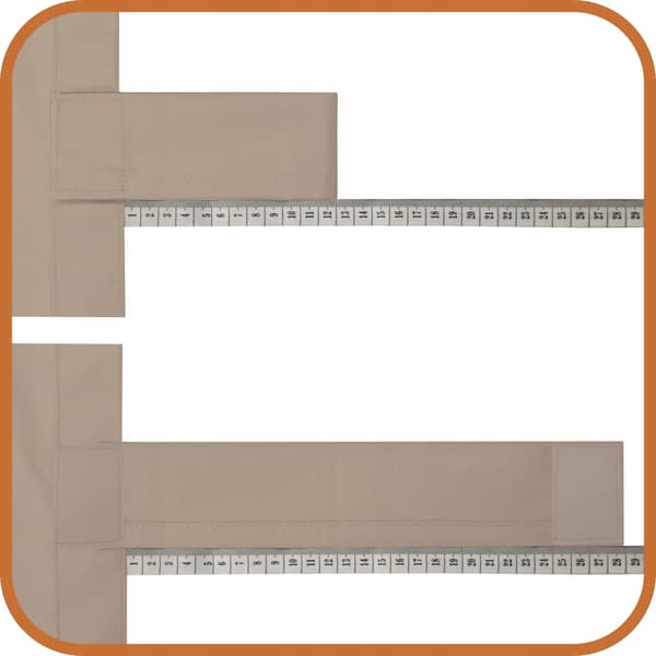 Terassiverho Terassiverhot R 155x240 vaalea beigen