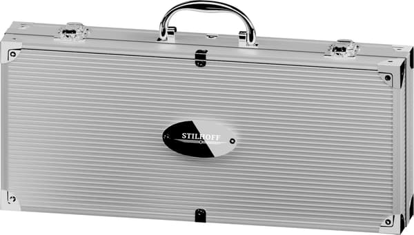 Tilbehørssæt til STILHOFF STRONG GRILL, 12 bestikdele, 10 dele + etui + handsker