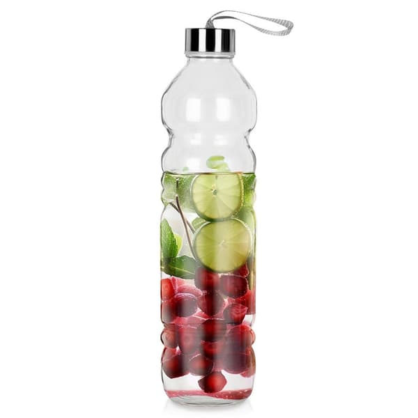 Lasinen juomapullo 1,1 l