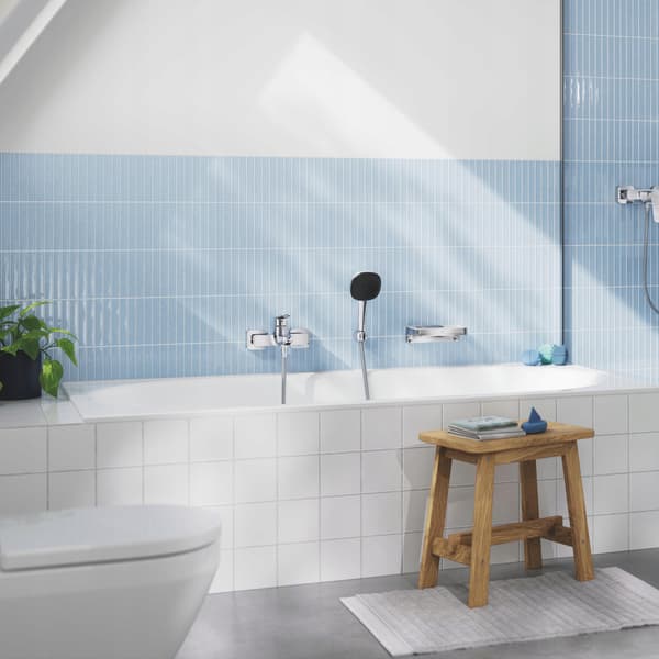Grohe Dice krom väggmonterad duschblandare