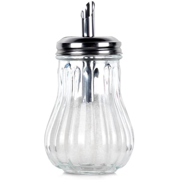 Sockerströare med dosering i glas 190 ml