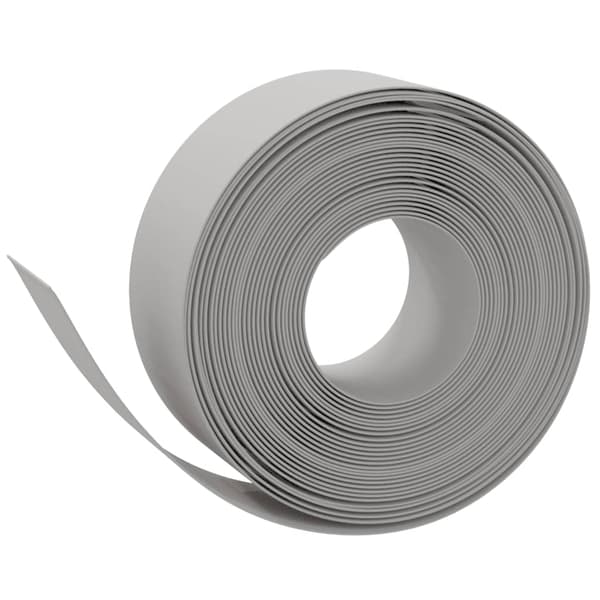 vidaXL Puutarhan reunus, 3 kpl, harmaa, 10 m, 20 cm, polyeteeni