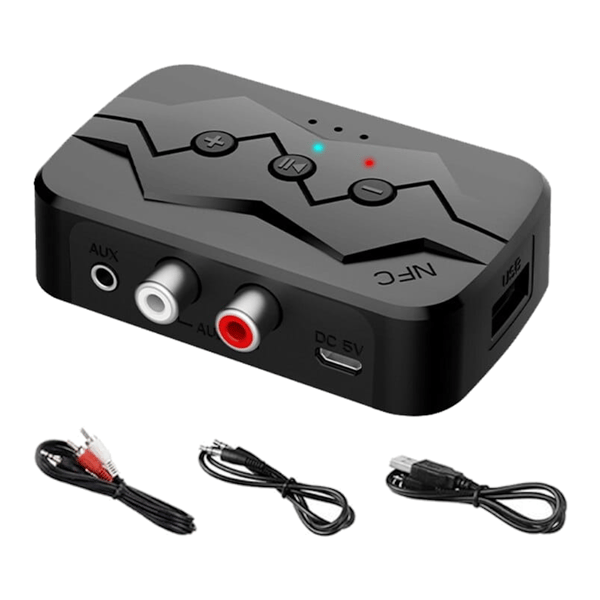 Transmitter Lydadapter NFC Bluetooth 5.2 Transmitter Modtager USB SD TF