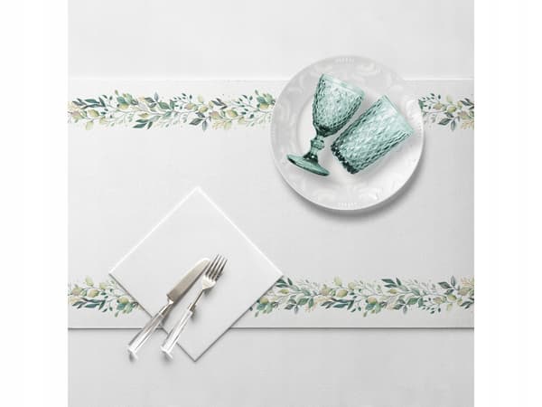 Nattvardsset COMMUNION Löparservettfodral Fickor Eukalyptus Boho