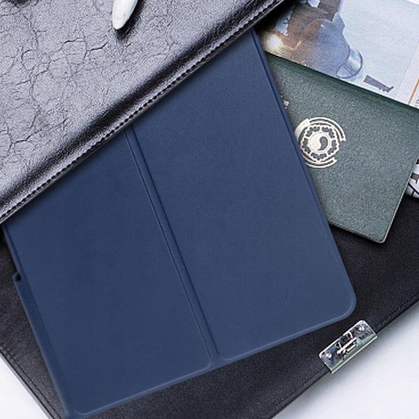 Smart magnetisk cover til Lenovo Tab Plus TB351FU (marineblå)