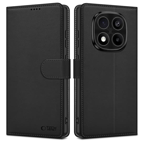 TECH-PROTECT PLÅNBOK XIAOMI REDMI NOTE 14 PRO 5G / PRO+ PLUS 5G / POCO X7 5G MATTSVART