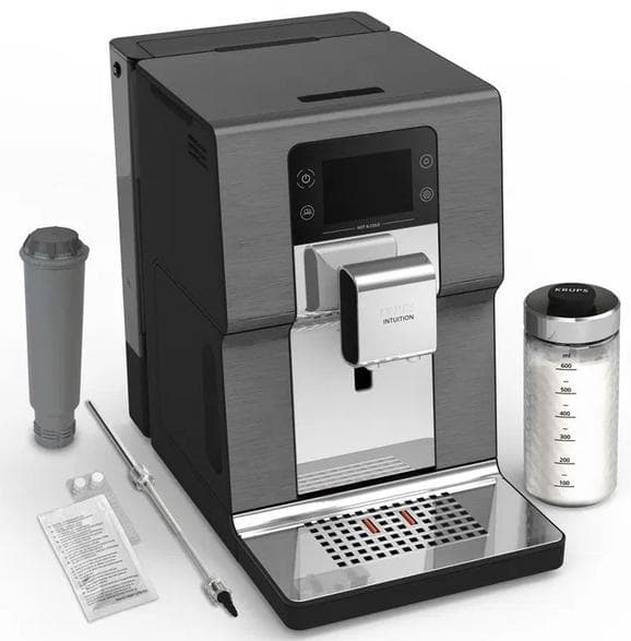 KRUPS EA879N Intuition Experience Hot&Cold Sort espressomaskine