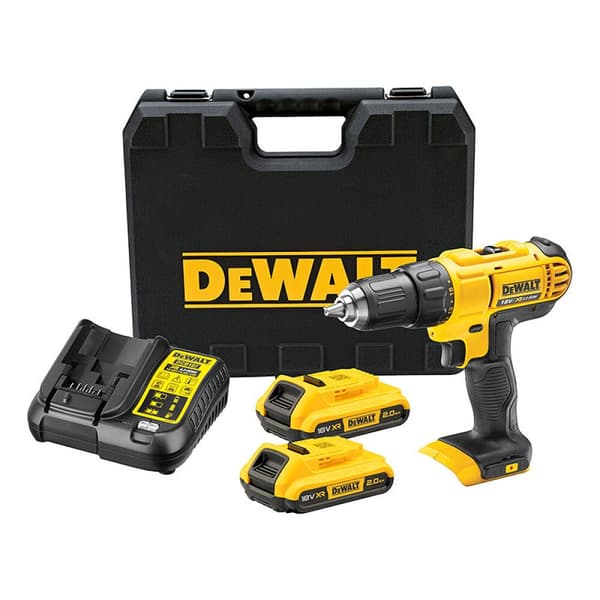 DEWALT 18V DCD771D2 DRIVERKABINE 2x2.0Ah
