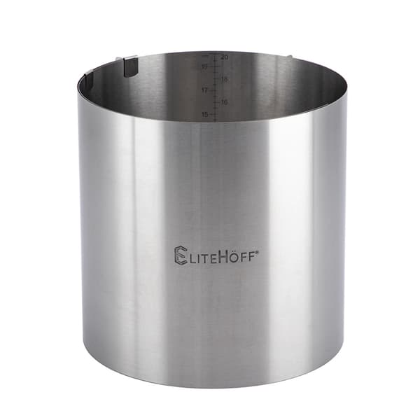 JUSTERBAR KAKFORM 20 CM KANT FÖR KAKOR E-8110