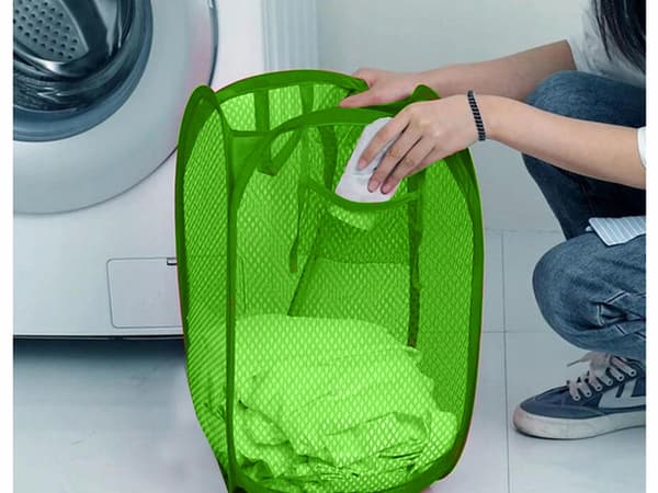 Korg för kläder fällbar 60 grön (120) GAB_A