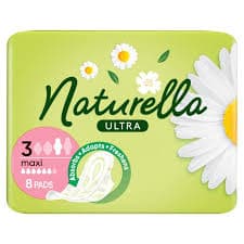 NATURELLA ULTA MAXI SANITÆR 8 STK