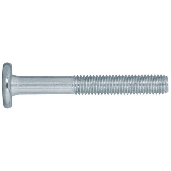 Fladhovedet møbelskrue M6x45 Galvaniseret stål 50 stk.