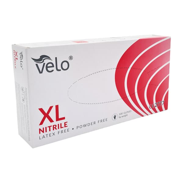 Velo blå XL nitrilhandsker 100 stk.