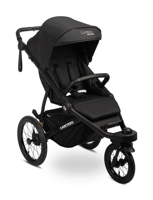 LIMA DELUXE SVART BARNVAGN