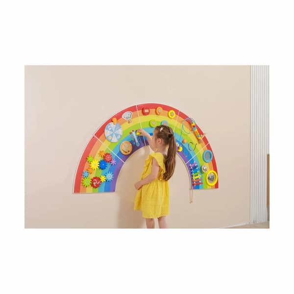 XL-seinäpaneeli - Rainbow - suuri seinäanturipaneeli 18m+