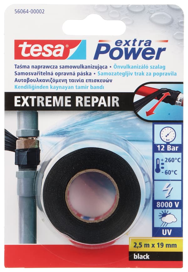SELVVULKANISERENDE BÅND EXTRA-POWER/2.5MX19/VULCAN TESA