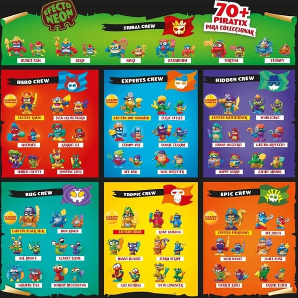 PIRATIX CRAZY JUNGLE overraskelsespose - 39298