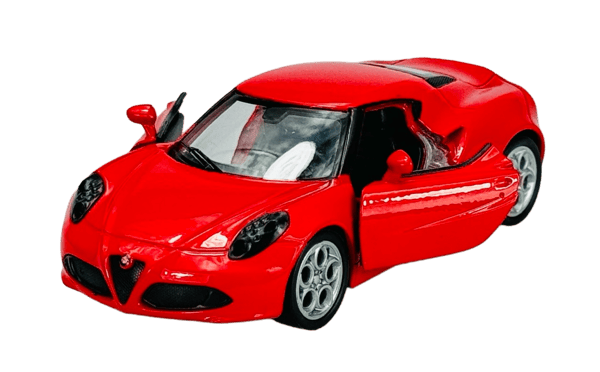 WELLY ALFA ROMEO 4C RÖD 1:34 43676