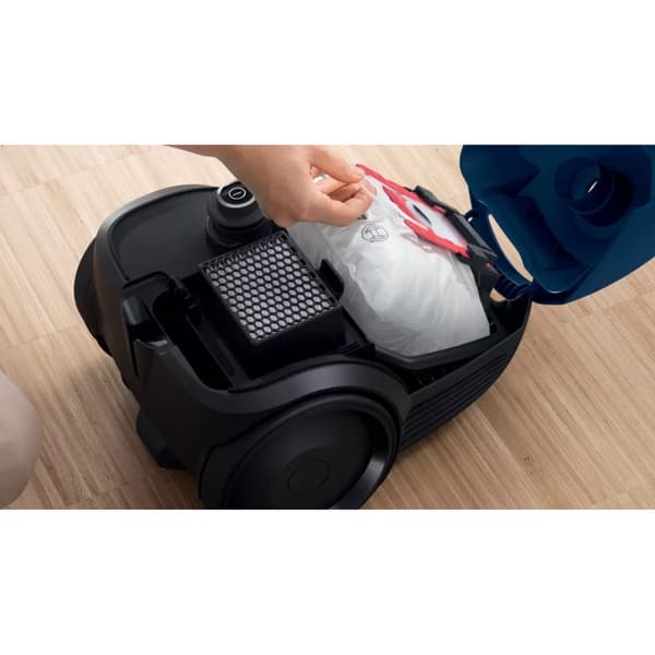 Bosch BGBS 2BU1T påsdammsugare blå, 3,5 l, 850 W effekt