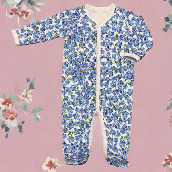 KLÄDER pyjamas med hel dragkedja 98 för en FORGET-NOT-FLICKA