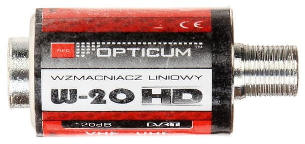W-20 OPTICUM-ANTENNIN VAHVISTIN
