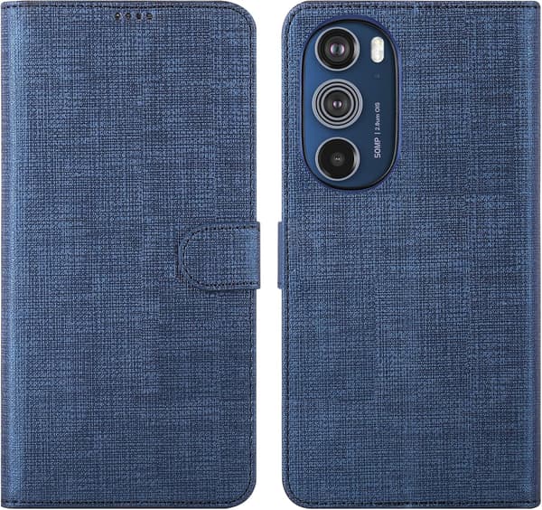 MOTOROLA EDGE 30 PRO SKAL GRÅTT TYGFLIK