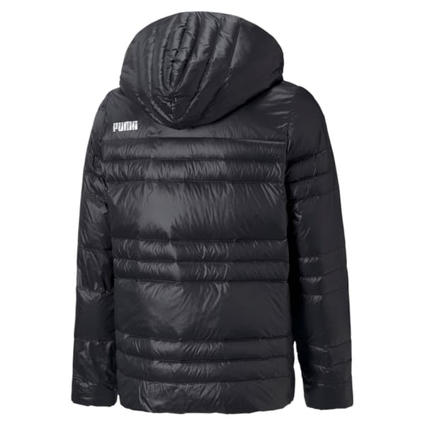 Puma LIGHT GOOSE DOWN piger hættejakke sort 53194401 størrelse 110