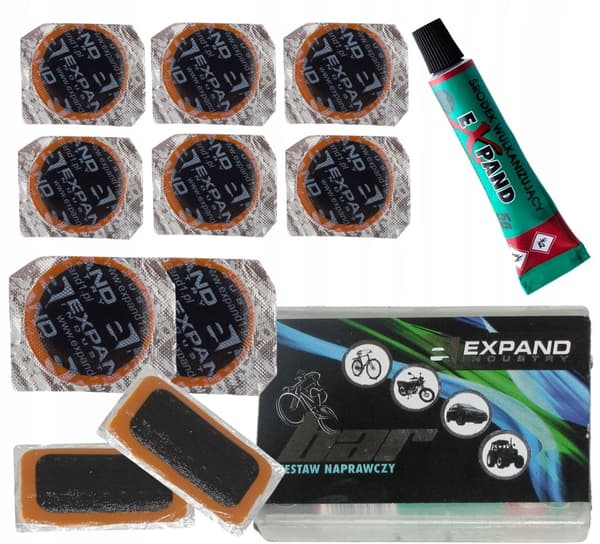 EXPAND BAR cykel- och motorreparationskit 12-delad