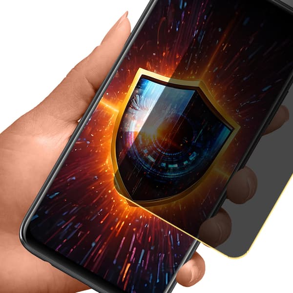 Huawei P40 Lite - 3mk Silkesmatt Privacy-skal