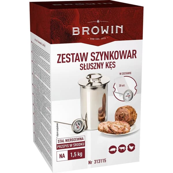 Skinkkokare set 1,5 kg