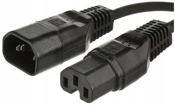 MicroConnect-jatkokaapeli C14-C15 1m
