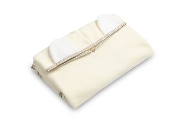 Luonnonvalkoinen uimaponcho