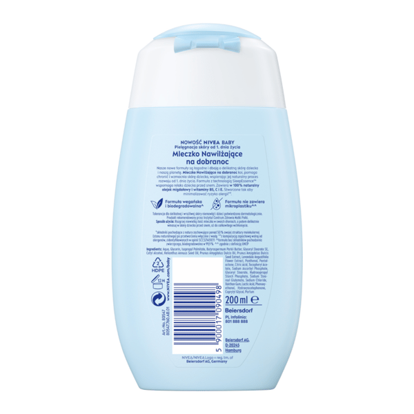 NIVEA BABY Yövoide 200 ml