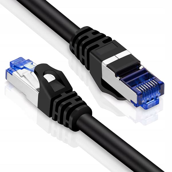 Patchkabel Montis S/FTP 6a RJ45 / RJ45 40 m sort
