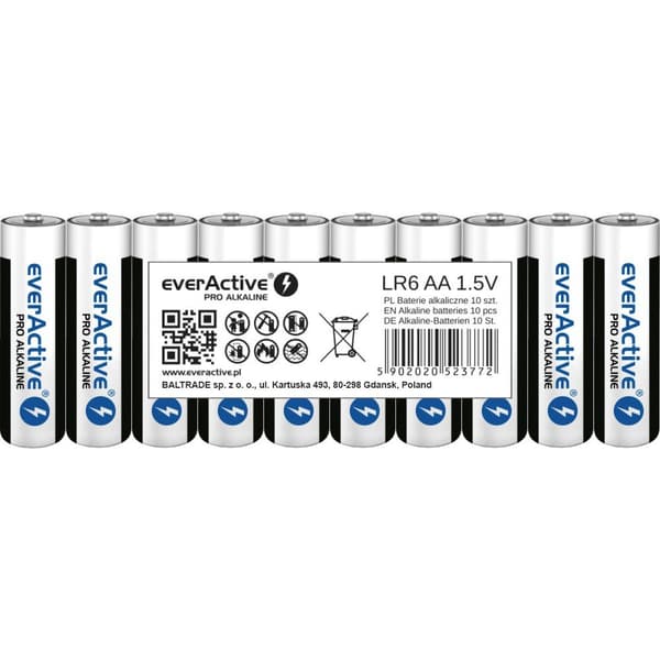 LR6 10PAK EVERACTIVE PRO alkaliska