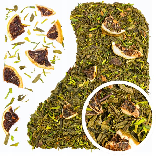 Grøn te Sommererindring 50 g med citron, mynte og lime