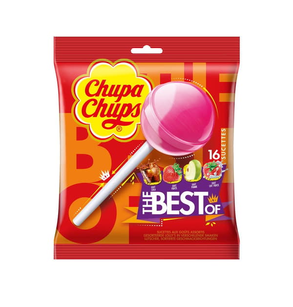Chupa Chups klubbor Det bästa av 10 st