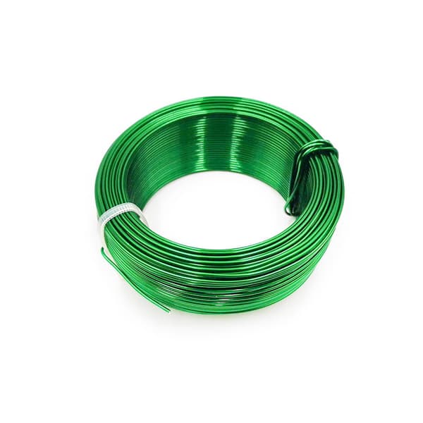 Blomstertråd - Liten Ring - 1mmx50m - Grön