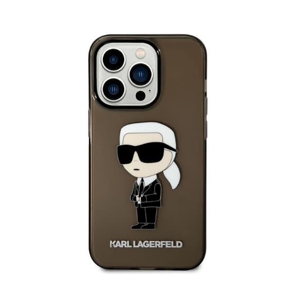 Karl Lagerfeld IML NFT Ikonik - iPhone 14 Pro Max cover (sort)