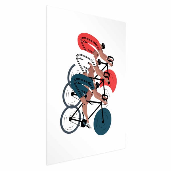 Plakat - Pastelbeige eng