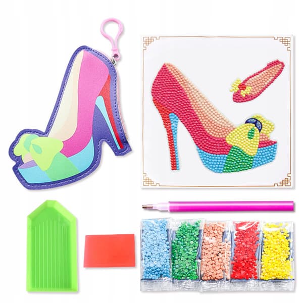 Diamantbroderi Set 1000 Diamanter Sko