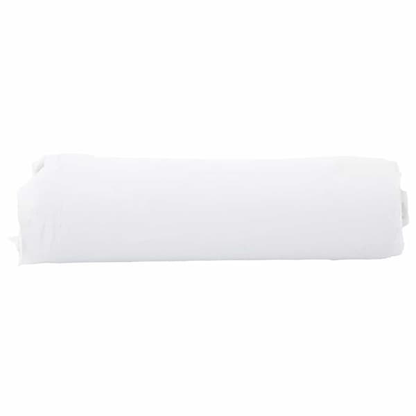vidaXL Geotextil, Vit, 1x50 m, Polyesterfiber