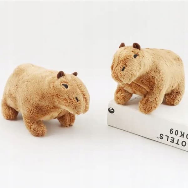 Pieni pehmeä kapybara pehmolelu 16 cm lapsille