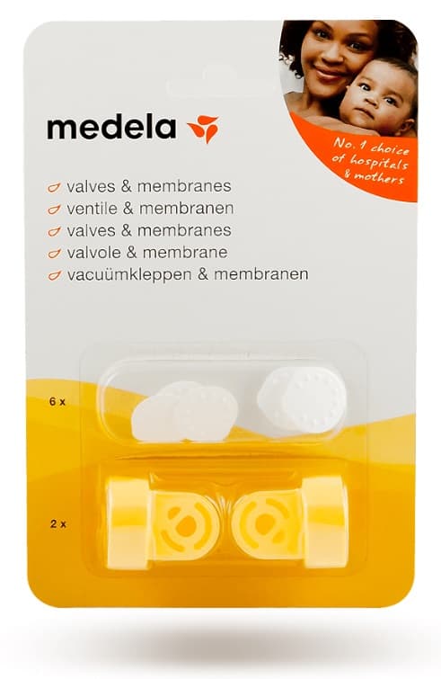 Medela komplet. 2 ventiler+6 membraner SO-