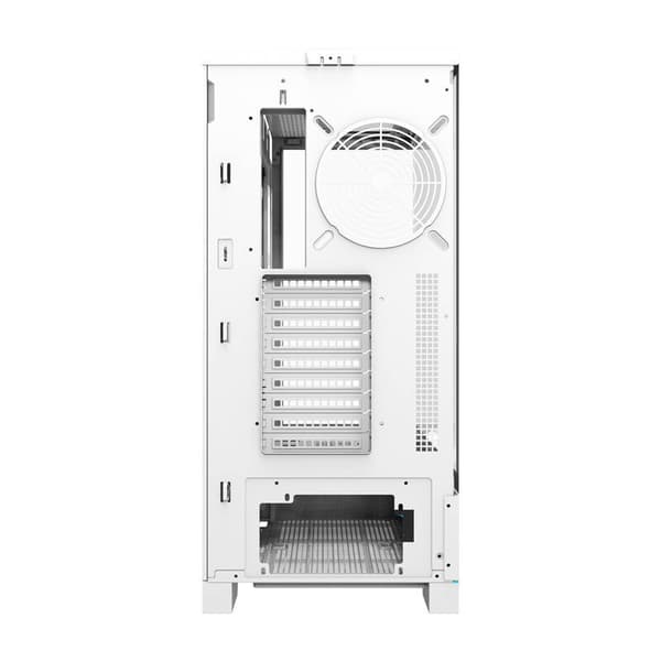 Darkflash DY451L blæserløs computerkasse (hvid)