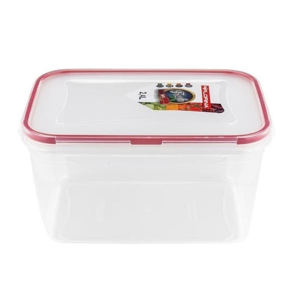 Fresh Box rektangulær madbeholder 2,4 l Florina
